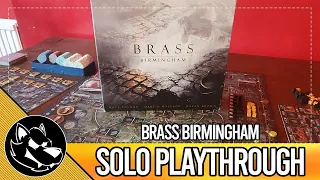 Brass Birmingham | Solo Playthrough | Mautoma Variant
