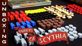Unboxing and Displaying Raiders of Scythia Components (Time Lapse)