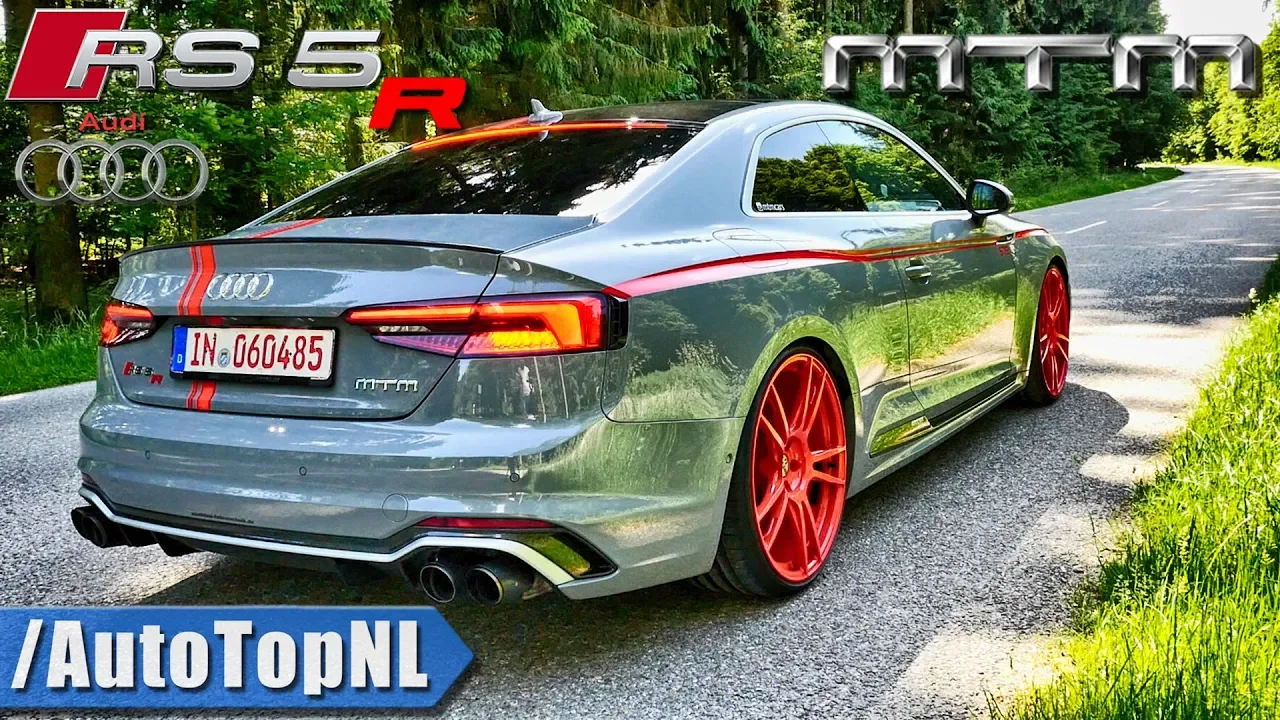 Audi RS5 R MTM 575HP | Exhaust SOUND REVS & ONBOARD by AutoTopNL