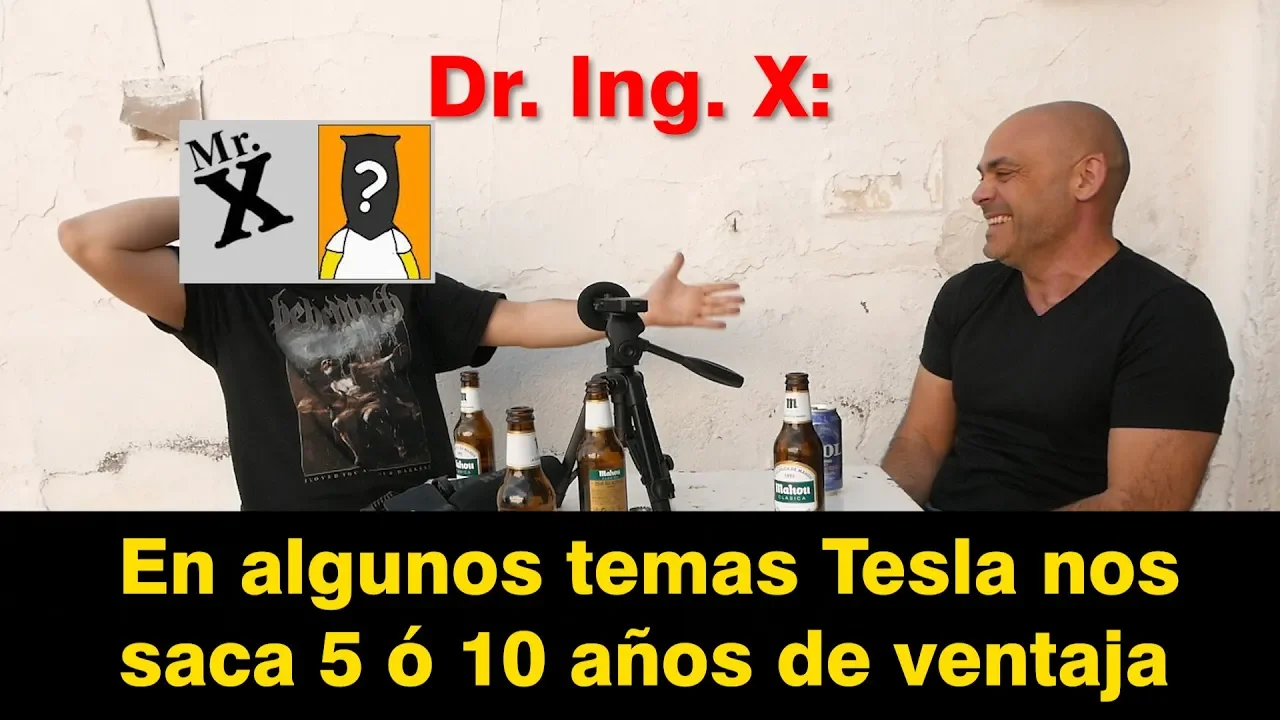 "Tesla  lleva entre 5 y 10 años de ventaja en algunos temas, pero el LIDAR es necesario" - Dr. X II
