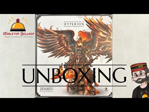 Unboxing Nova Aetas Renaissance Hyperion Expansion (or Black Rose Wars) from Ludus Magnus Studio