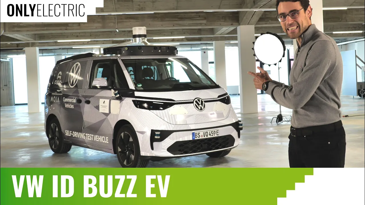VW ID BUZZ - The EV Multivan microbus is finally coming - drive yourself or autonomous!