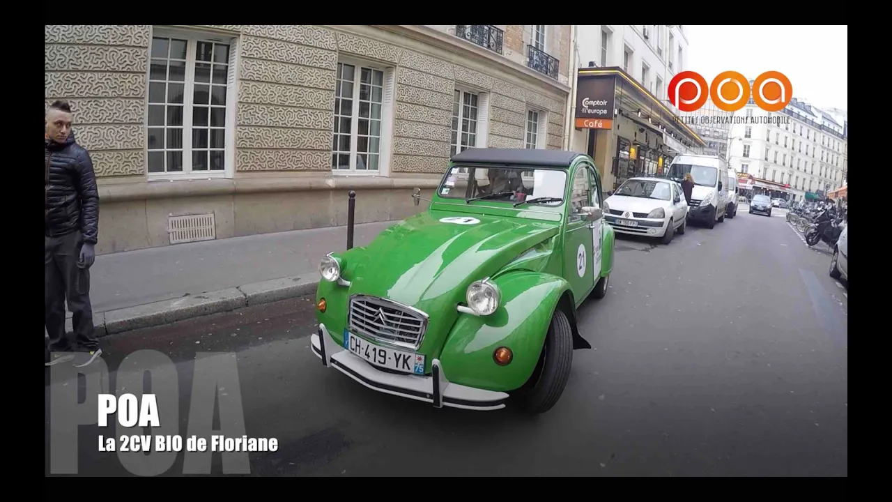 Citroën 2CV électrique : la 2 CV bio de Floriane