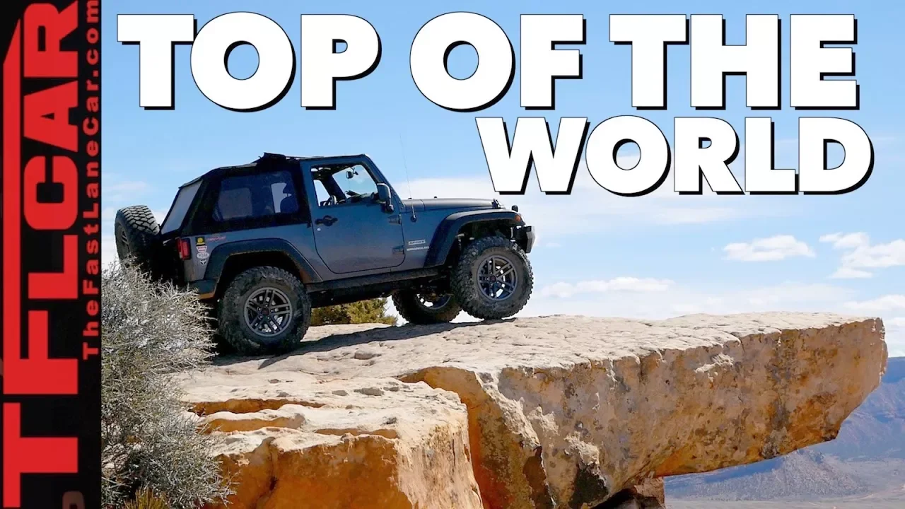 Driving a Jeep Wrangler to Top of the World!