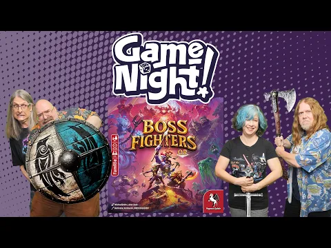 Boss Fighters QR - GameNight! Se14 Ep07 - How to Play & Playthrough