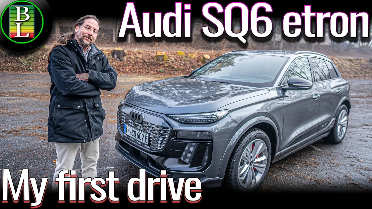 My first drive in the Audi SQ6 E-tron
