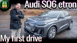 My first drive in the Audi SQ6 E-tron