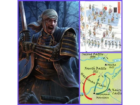 History of Uesugi Kenshin, Uesugi vs Hojo, Takeda & The 4th Battle of Kawakajima (Part 2)