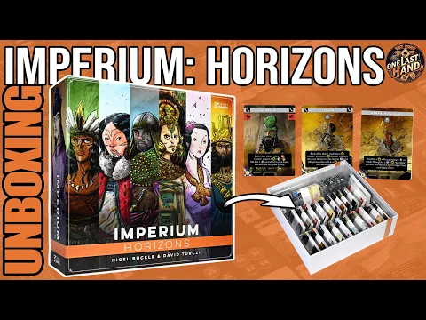 Unboxing Imperium Horizon, Civilisation Based Card Game.