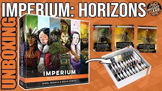 Unboxing Imperium Horizon, Civilisation Based Card Game.