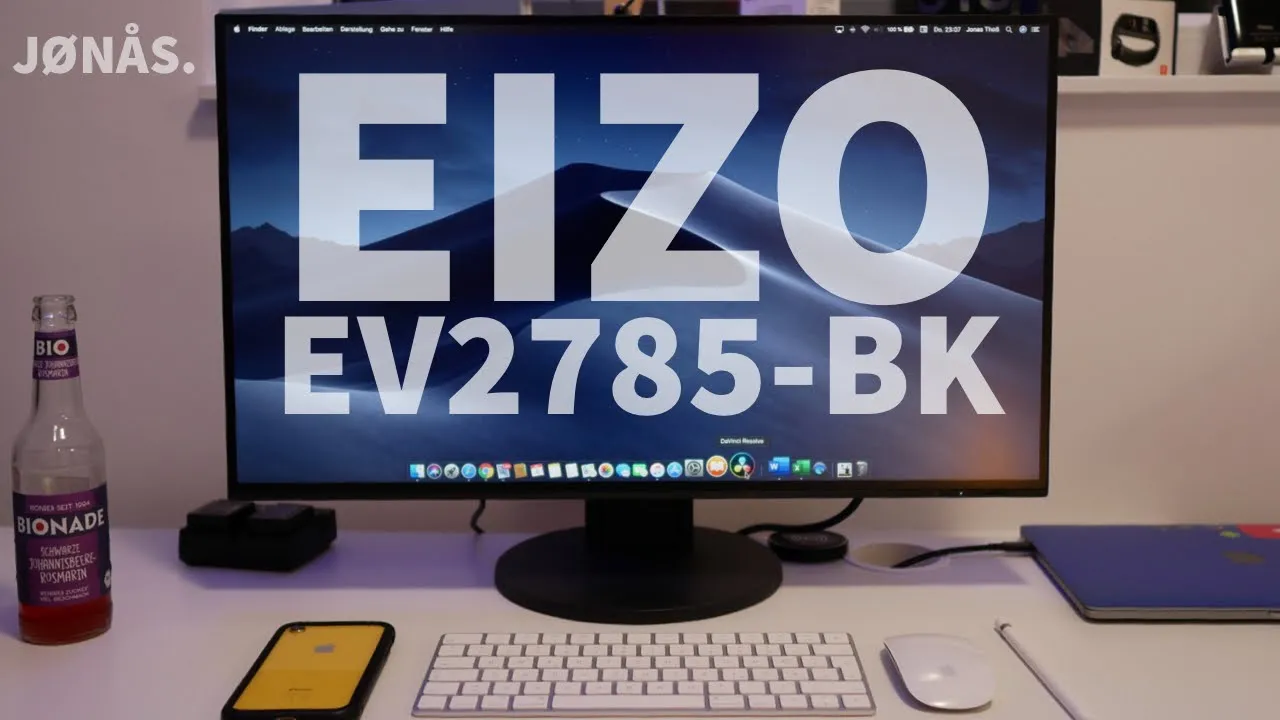 #1 mein neuer USB-C Monitor? EIZO EV 2785 BK (4K) im Alltagstest!