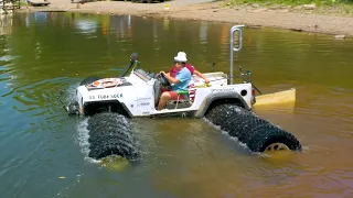 This Jeep Can SWIM! Best of "Tubesock" the Underwater Jeep | Dirt Every Day