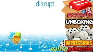 Disrupt - Prototype Unboxing & Impressions (EN) by Epitrapaizoume