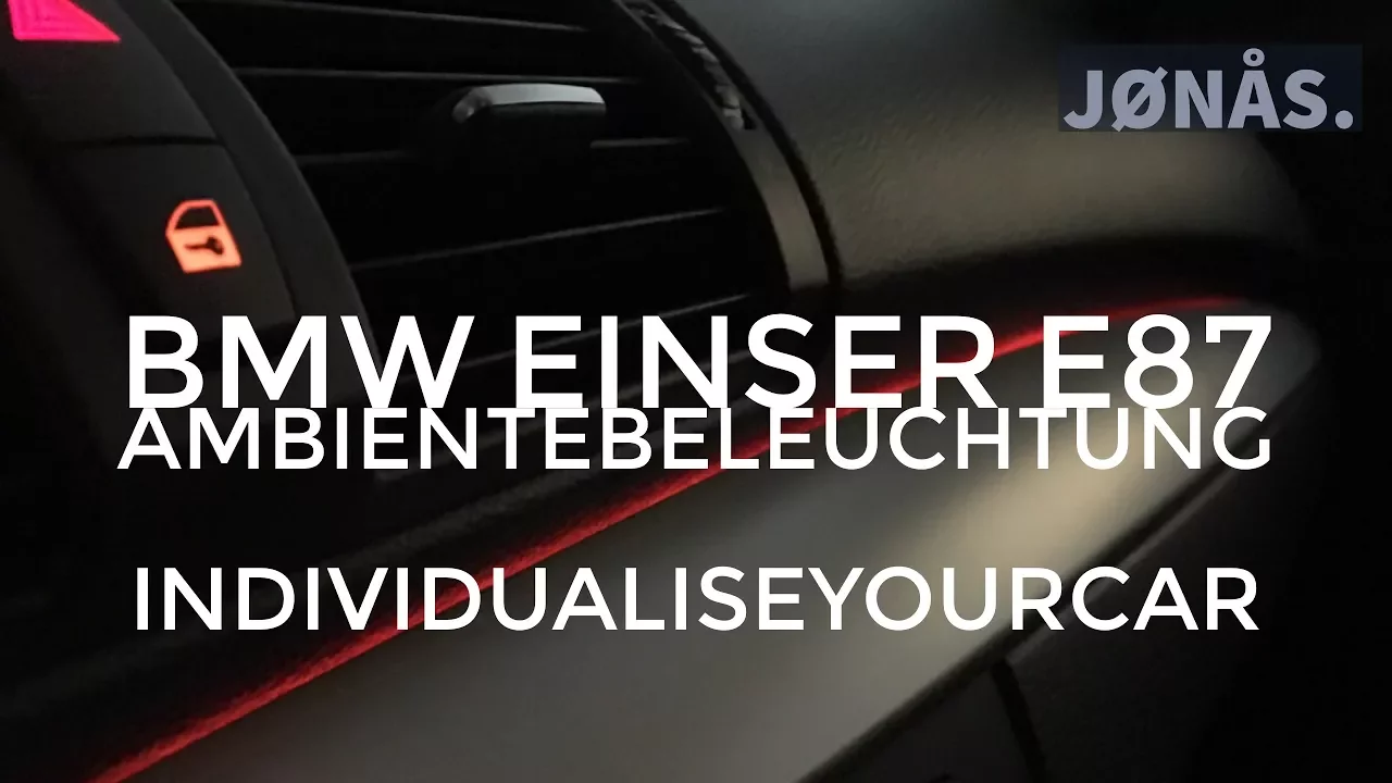 Ambientebeleuchtung nachrüsten - so gehts!