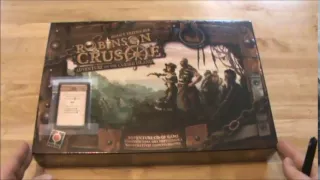 Unboxing Robinson Crusoe - Adventure on Cursed Island