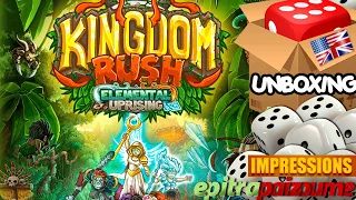 Kingdom Rush Elemental Uprising - Unboxing & Impressions (EN) by Epitrapaizoume