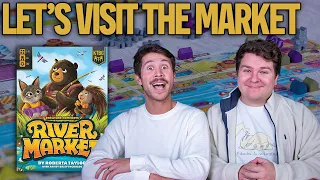 River Market | Cozy, Competitive, and Completely Charming! | Kickstarter Board Game Preview