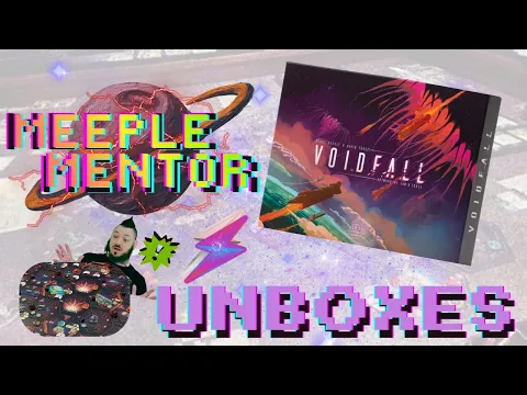 Space Tiles Galore! Meeple Mentor Unboxes Voidfall!