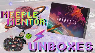 Space Tiles Galore! Meeple Mentor Unboxes Voidfall!