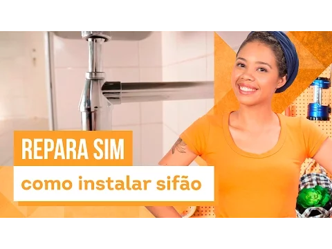 Sifão com Copo para Banheiro Industrial Preto Fosco 1" e 1x1.1/2" 30cm Fani