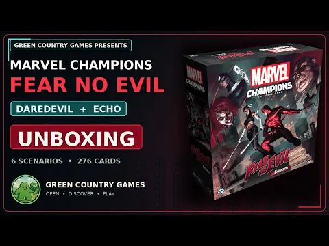 Marvel Champions - Fear No Evil Campaign Expansion Unboxing