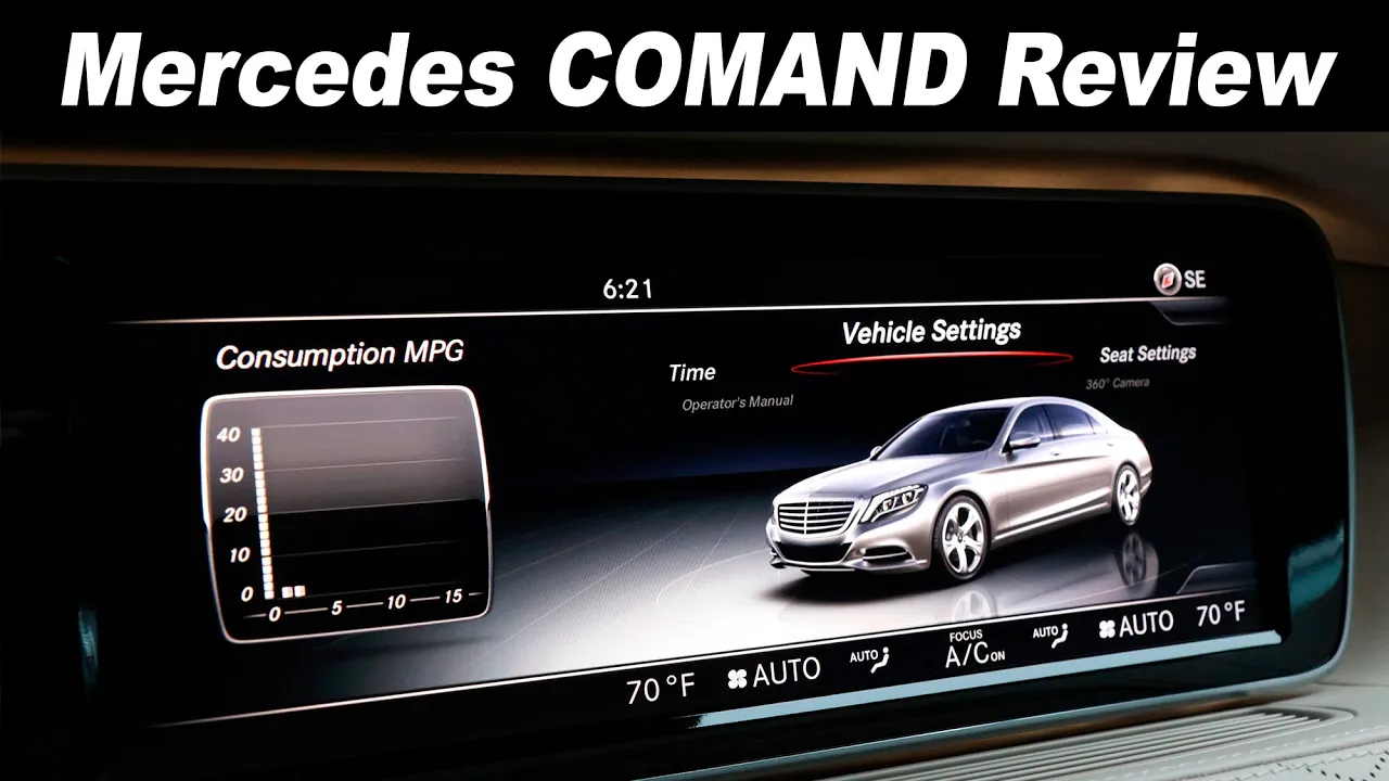 2015 S Class COMAND Infotainment Review