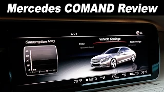 2015 S Class COMAND Infotainment Review
