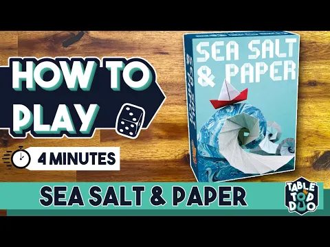 How to Play Sea Salt & Paper in 4 minutes
