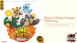 King of Tokyo Origins Board Game Unboxing