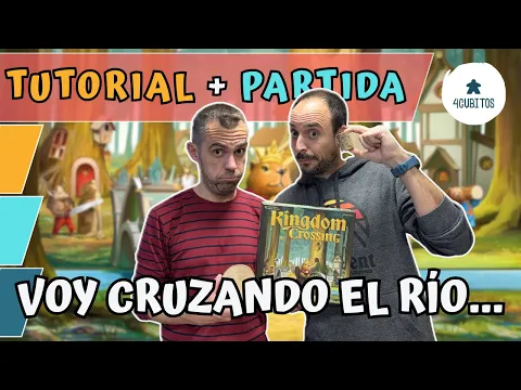 Tutorial + Partida - Kingdom Crossing | ¡Voy cruzando el río!