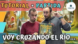 Tutorial + Partida - Kingdom Crossing | ¡Voy cruzando el río!