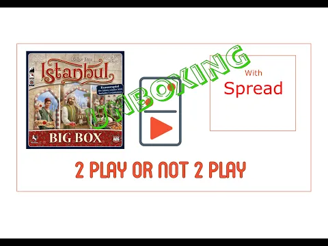 Istanbul Big Box Unboxing with Spread - Unintentional ASMR