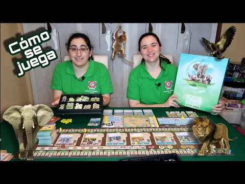 Ark Nova - Tutorial paso a paso de cómo se juega.
