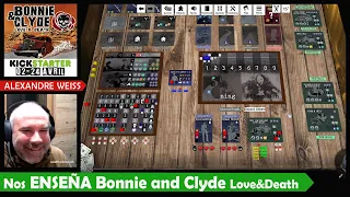 Explicación del juego BONNIE and CLYDE Love & Death (Prototipo) | YEAST GAMES || Aventureros Lúdicos