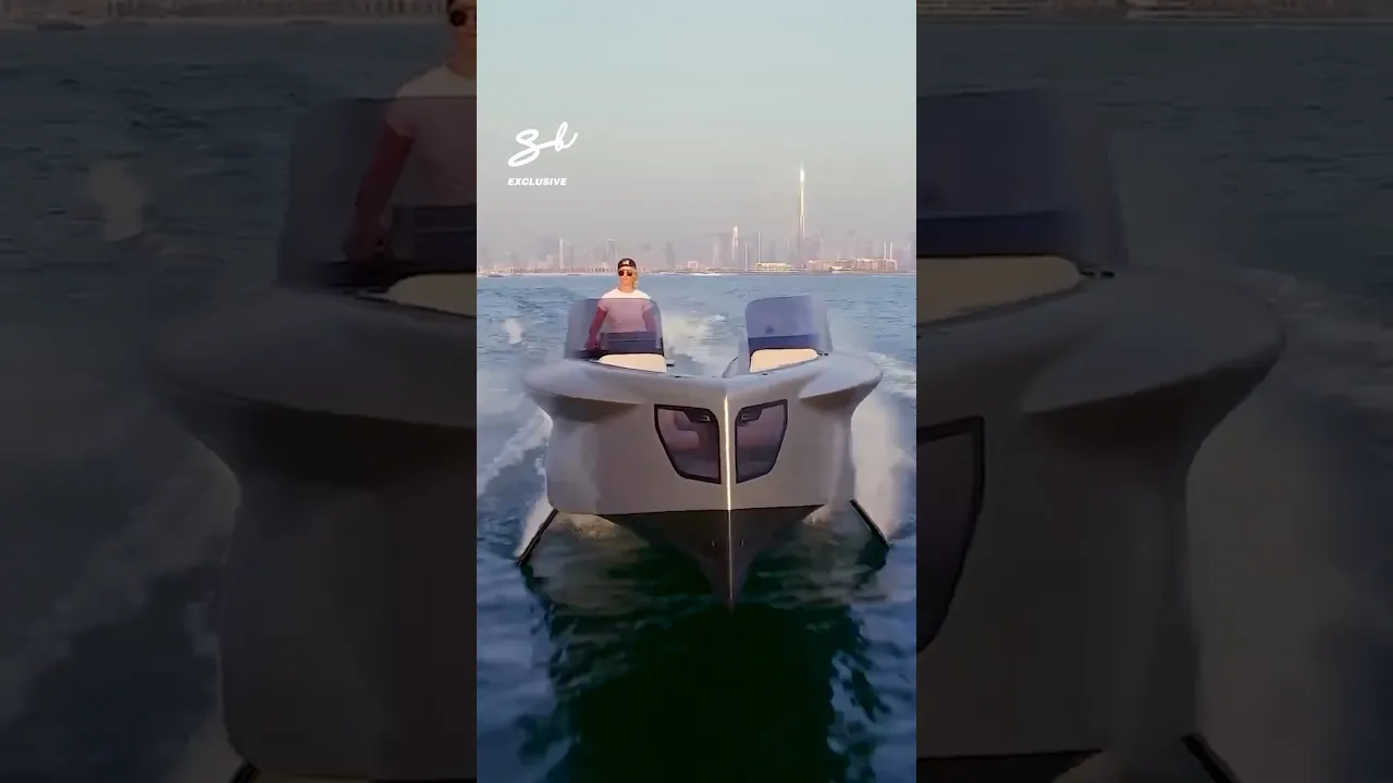 We got to check out the Foiler yacht worth $1 million! 🛥️ #yacht #luxury #boatlife