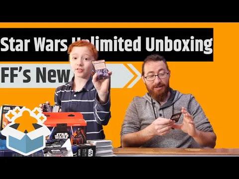 Star Wars Unlimited - Unboxing The Starter Set & Some Boosters
