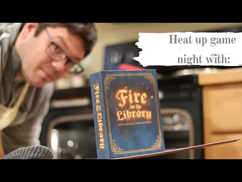 BURN THIS PLACE TO THE GROUND! Fire in the Library Board Game Video Review
