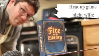 BURN THIS PLACE TO THE GROUND! Fire in the Library Board Game Video Review