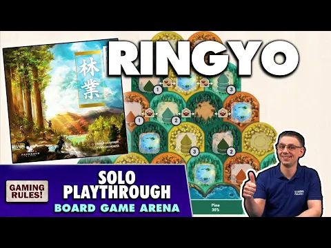 Ringyo - Solo Playthrough (on Board Game Arena)