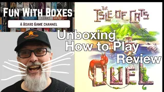 The Isle of Cats Duel Board Game | Frank West |The City of Games | Unboxing, How to Play and Thoughts