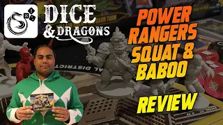 Dice and Dragons - Power Rangers Heroes of the Grid Squat and Baboo Review