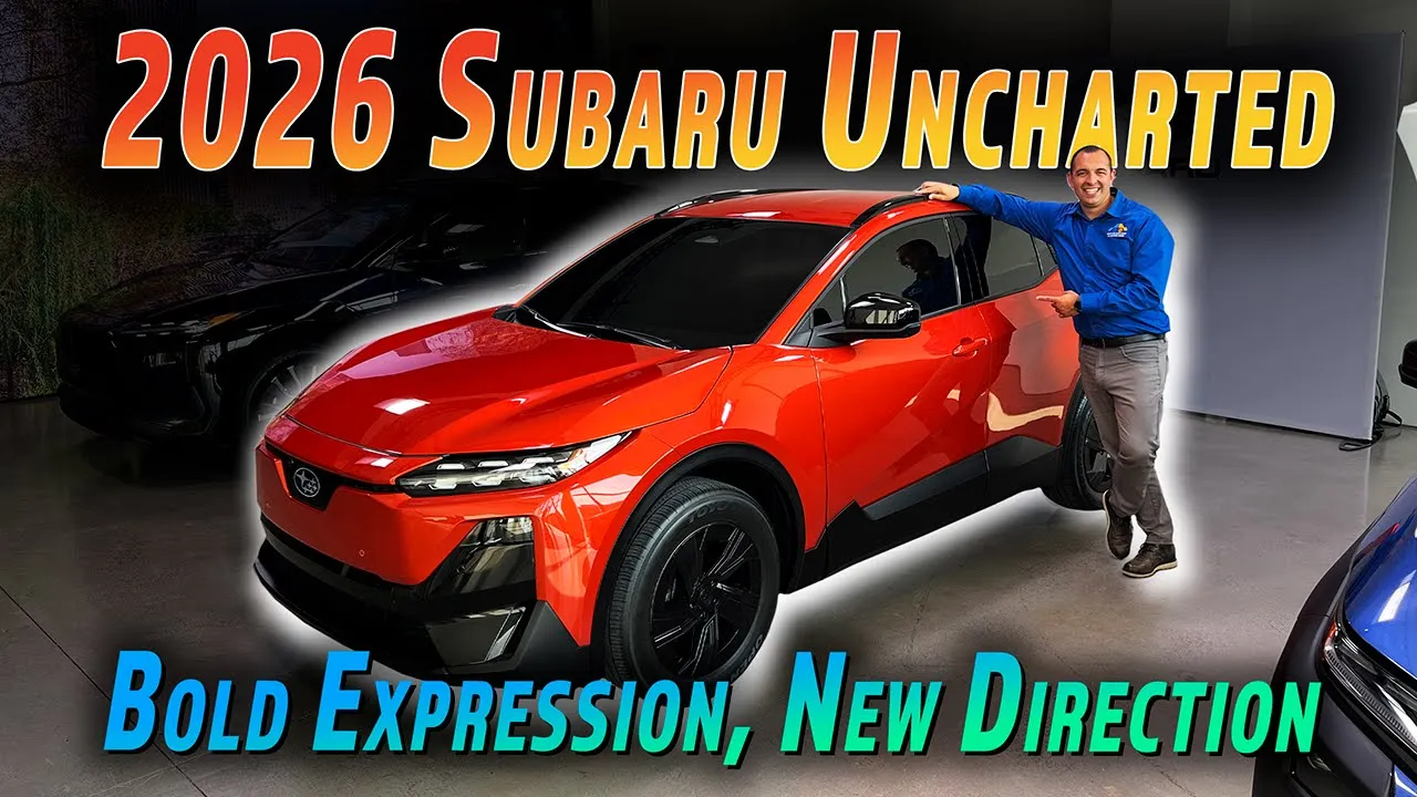 2026 Subaru Uncharted First Look | Subaru's Take On A Shared Platform