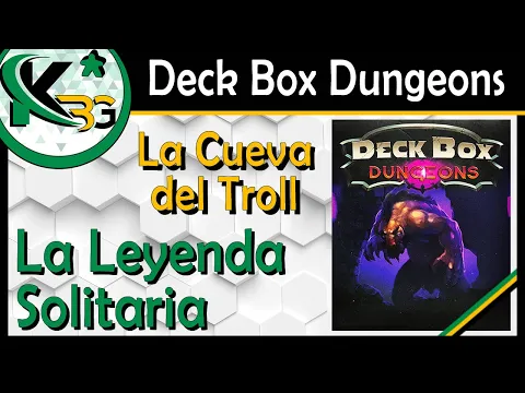 🧙Deck Box Dungeons🧙‍♀️ | Partida en Solitario | 📜 La Leyenda Solitaria #13