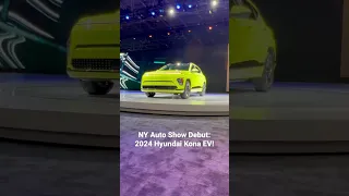 2024 Hyundai Kona Electric Debuts in New York!