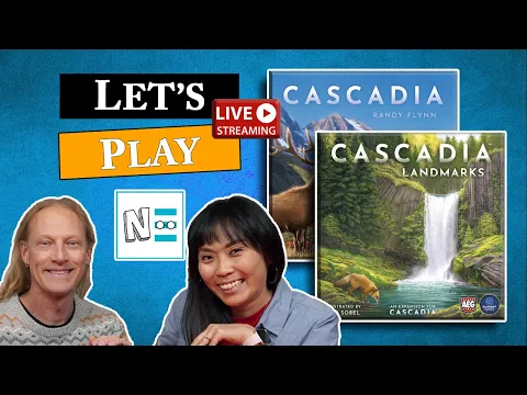 CASCADIA: LANDMARKS - Live Board Game Playthrough & Review e136
