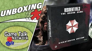 Resident Evil 3: The Board Game Kickstarter Edition | Unboxing