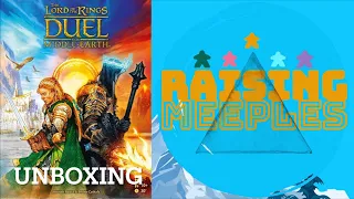 Unboxing Lord of the Rings: Duel for Middle Earth