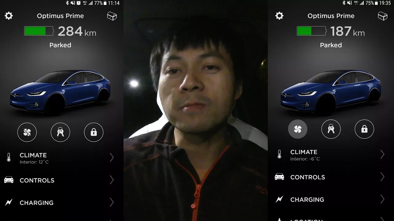 Parked Model X lost 100 km after 6 days
