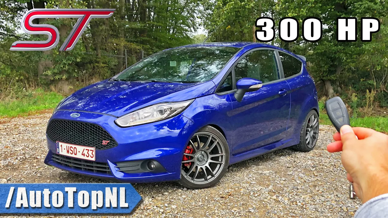 300HP FORD FIESTA ST MK7 REVIEW on AUTOBAHN [NO SPEED LIMIT!] by AutoTopNL