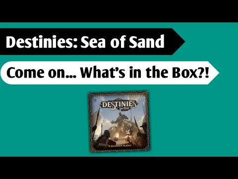 Sun and Sand: An Unboxing of Destinies Sea of Sand